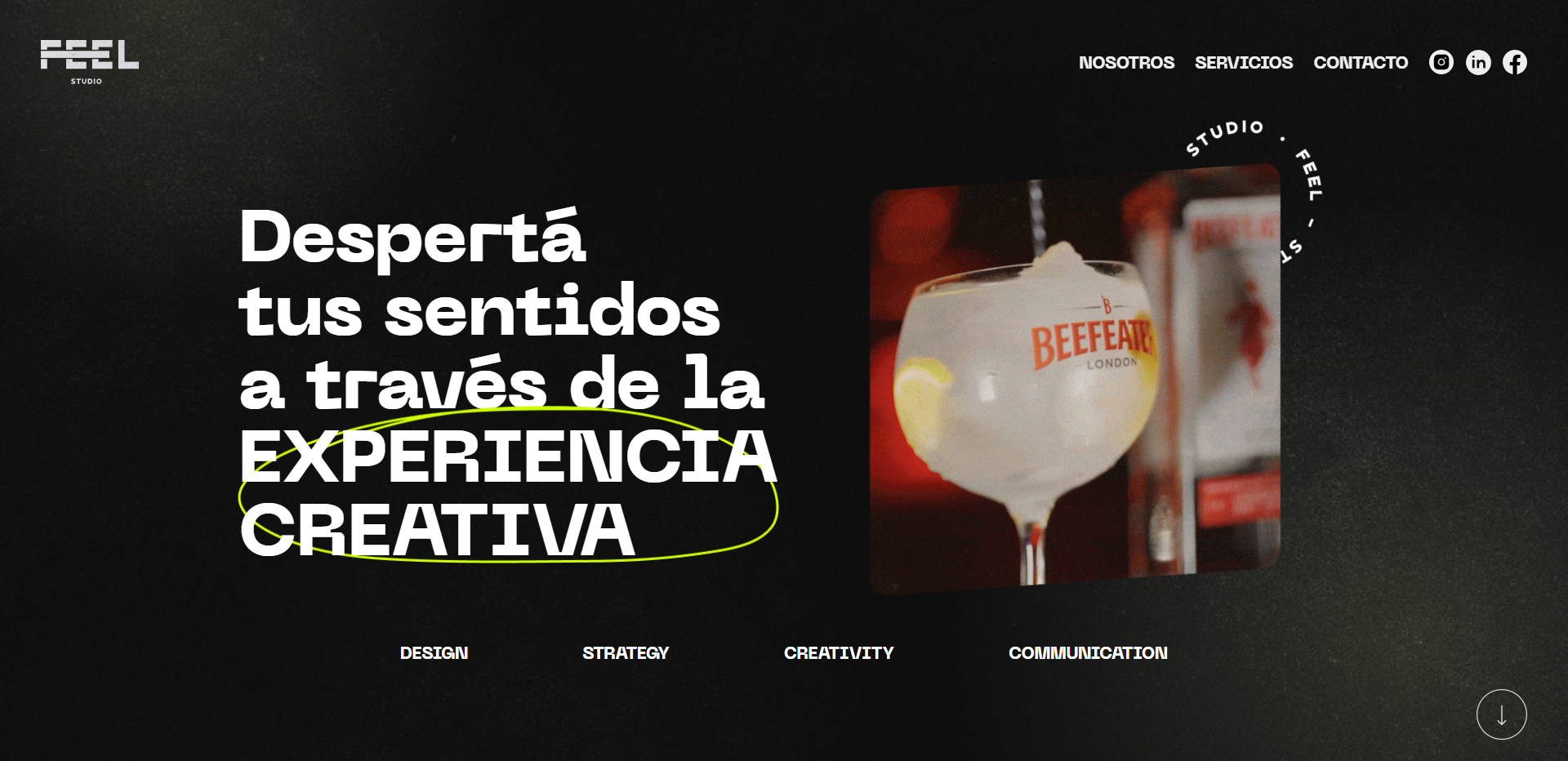 Captura de pantalla del proyecto /projects/FeelCreativeCompany.png